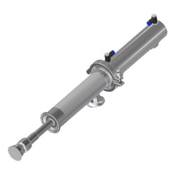 Миюча головка висувна TANKO RTP, Clamp DIN 32676 Series C AWH
