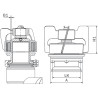Магнітний міксер VPureMix Low Shear, стандартне виконання AWH