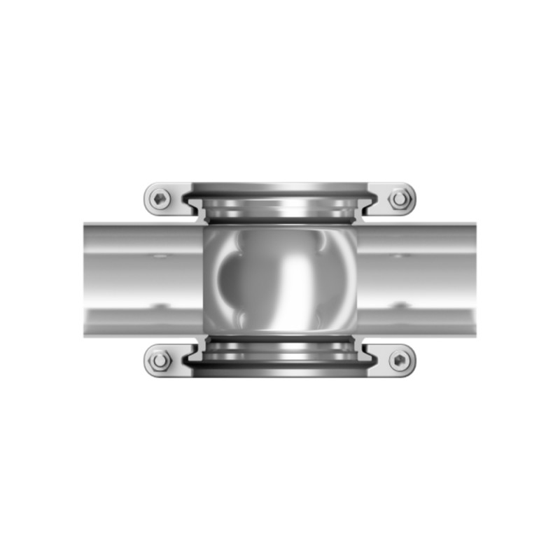 Гігієнічний inline-корпус з Clamp DIN AWH