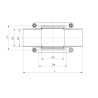 Гігієнічний inline-корпус з Clamp DIN AWH