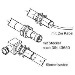 Індуктивний датчик M12 AWH