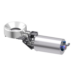 Заслінка донна зливна DIN з пневмоприводом Air/Air (Ground Drain Valve) AWH