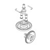Комплект зношуваних деталей TANKO MX125/150 ATEX AWH
