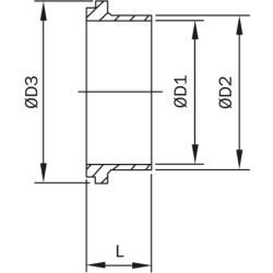 Штуцер конічний IDF BS 4825 AWH