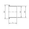 Патрубок Clamp DIN 32676 KL, серія труб A AWH