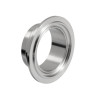 Патрубок Clamp KN DIN 11853-3 короткий, серія труб C, дюймові розміри AWH