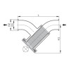 Брудовловлювач Clamp-Clamp DIN AWH