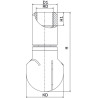 Миюча головка обертова TANKO CR, 360° AWH